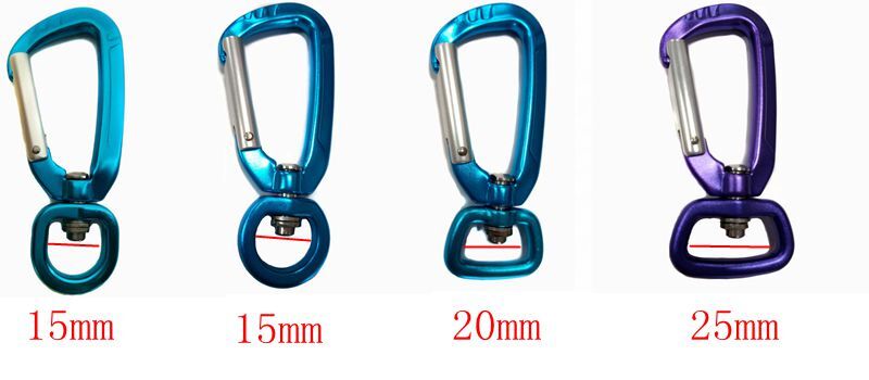 Lightweight locking dog leash snap hook making supplies