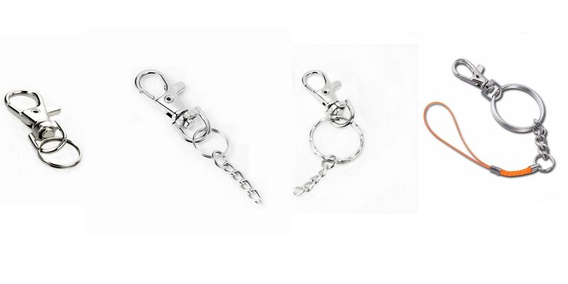 Types of keychain clips  key chain hooks from China